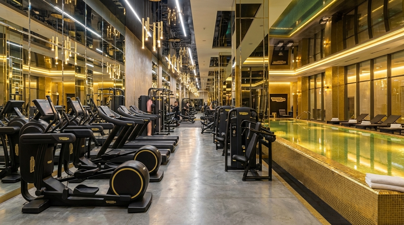 Миниатюра фитнес-клуба